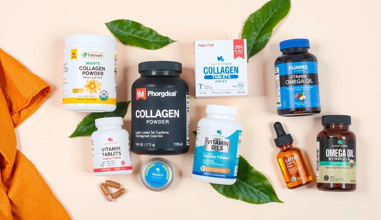 Collagen supplements and other ingredients for joint health