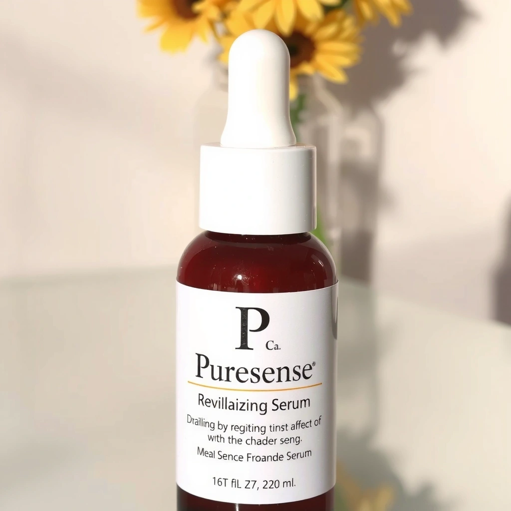 Puresense Revitalizing Serum ingredients close-up
