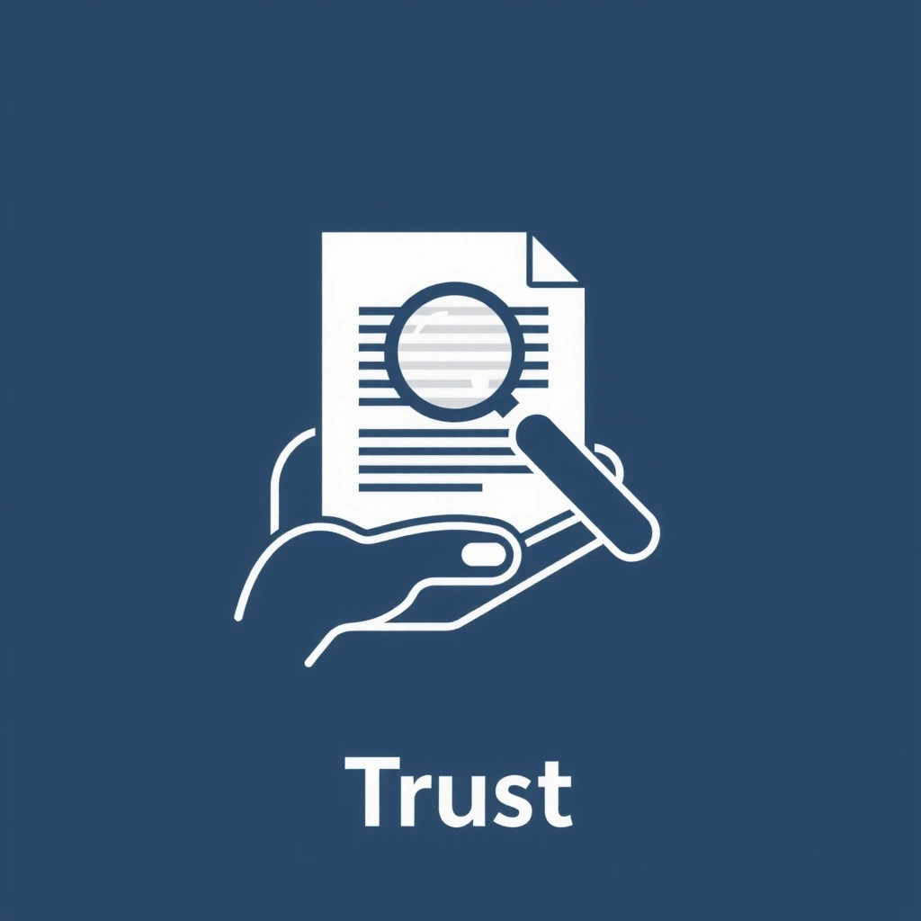 Transparency and Trust Icon